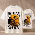 Ocean Spirit Oversized T-Shirt | THE VELVET LOOM