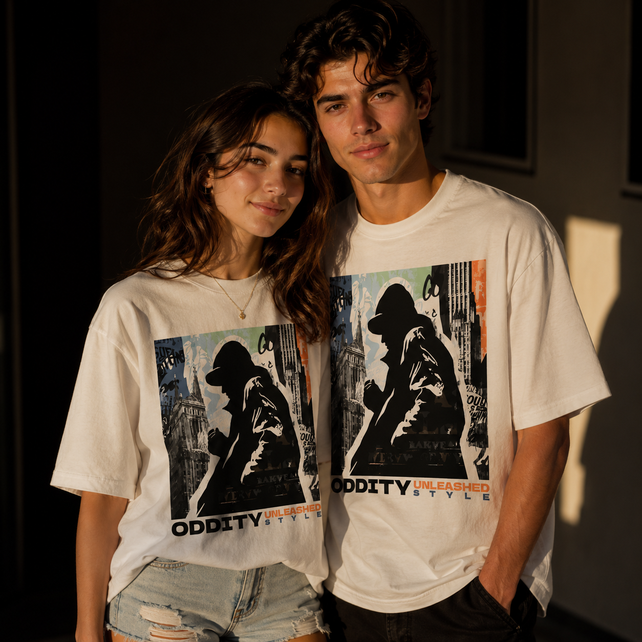 Oddity Unleashed Oversized T-Shirt | THE VELVET LOOM