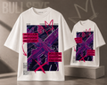 Bullseye Precision Oversized T-Shirt | THE VELVET LOOM