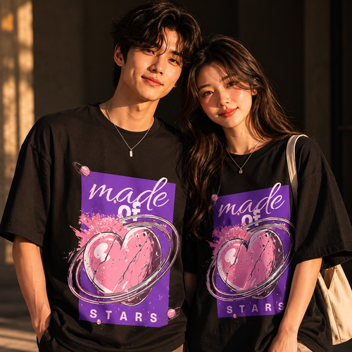 "Stellar Heart" Oversized UNISEX T-Shirt