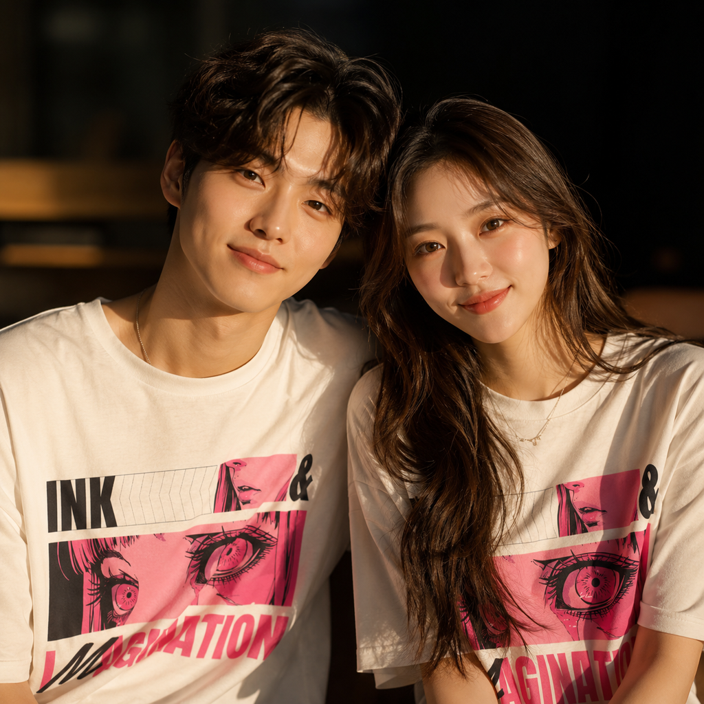 INK & IMAGINATION Oversized Graphic T-Shirt – Premium 250 GSM Streetwear Edition