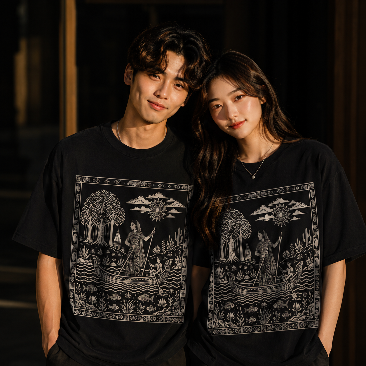 The Cultural Heritage Oversized T-shirt | 250 GSM Pure Cotton