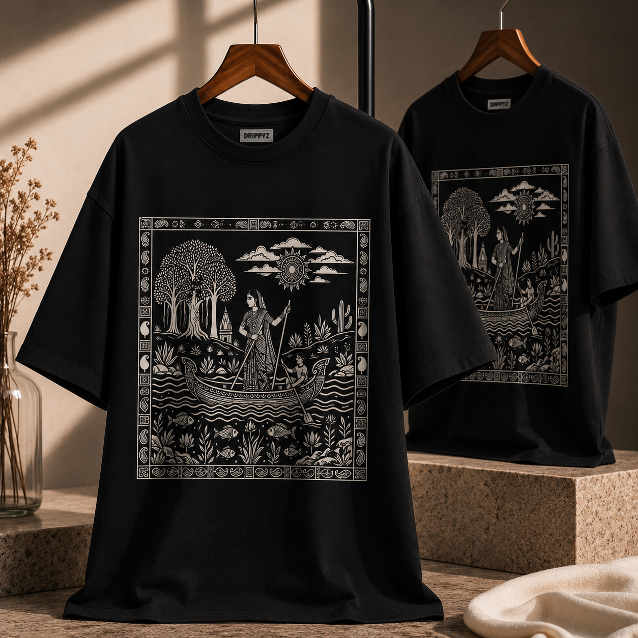The Cultural Heritage Oversized T-shirt | 250 GSM Pure Cotton
