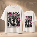 Music Heals Oversized Graphic Printed T-Shirt | THE VELVET LOOM
