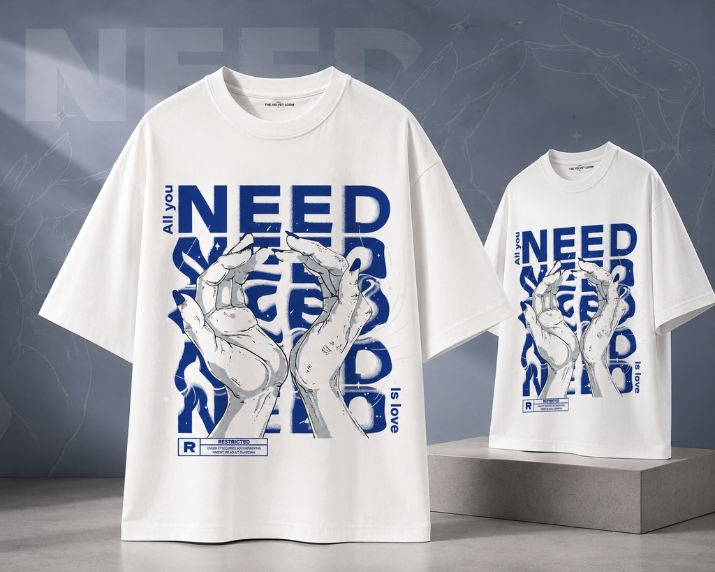 Need Somebody Oversized T-Shirt | THE VELVET LOOM