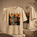 Tokyo Nightscape Vibes Oversized Graphic T-Shirt | THE VELVET LOOM