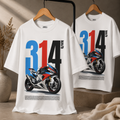 314 KM/H Superbike 250 GSM Oversized Graphic T-Shirt – Premium Racing Streetwear Edition