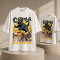 CATZILLA UNLEASHED Oversized 250 GSM Graphic T-Shirt | THE VELVET LOOM